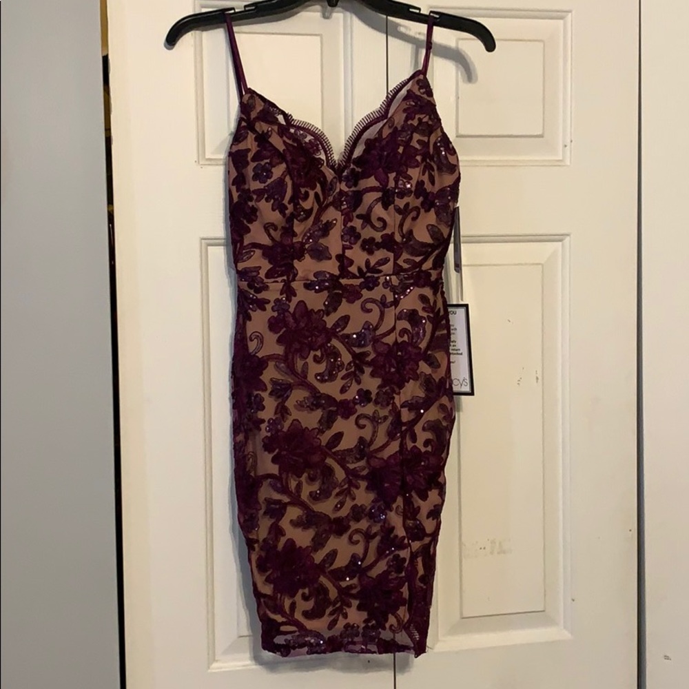 Purple size 1 sparkle dress